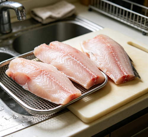 Basa Fish Fins